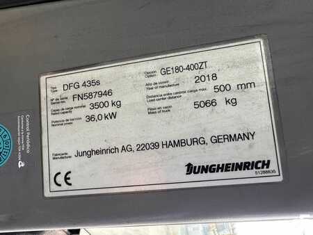Jungheinrich DFG 435s Baujahr 2018 /Stunden 5827/ Kabine/Duplex