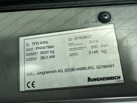 Gasoltruck 2019  Jungheinrich TFG 435s Baujahr 2019 / StvzO /Kabine / Heizung (7)