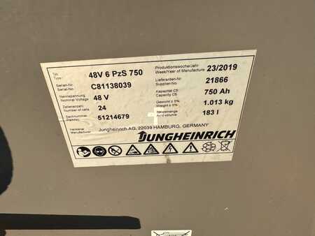 Elektro 3 Rad 2019  Jungheinrich EFG 220 Baujahr 2019 /Triplex /Std.4442 /Akku 2019 (6)