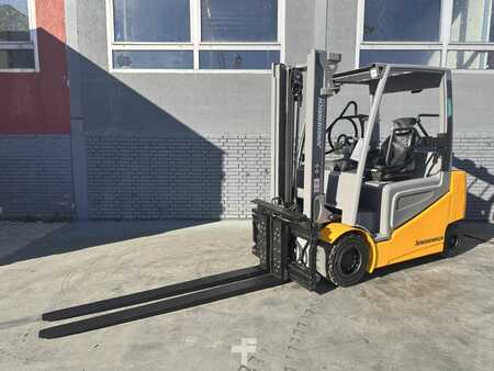 Elektro 4 Rad 2019 Jungheinrich EFG 430 Baujahr 2019/ Stunden 7771/ Akku NEW 2025 (2)