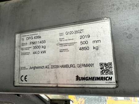 Carretilla elevadora diésel 2019  Jungheinrich DFG 435s  Baujahr 2019 / Stunden 12671 Drehtrommel (8) 