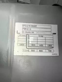 Elektro 3 Rad 2019  Jungheinrich EFG 216 Baujahr 2019 / Stunden 7215 HH 3300 (8)