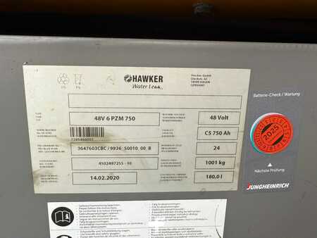 Elektro 3 Rad 2020  Jungheinrich EFG 218 Baujahr 2020 / Stunden 6351 HH 3300 (10)