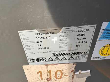 Elektro tříkolové VZV 2020  Jungheinrich EFG 218 Baujahr 2020 / Stunden 9739 HH 3100 (7)