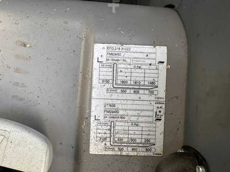 Elektro tříkolové VZV 2020  Jungheinrich EFG 218 Baujahr 2020 / Stunden 9739 HH 3100 (9)