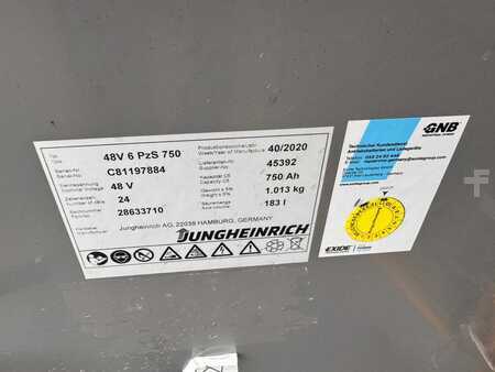 Elektro 3 Rad 2020  Jungheinrich EFG 218 Baujahr 2020 / Stunden 12117 HH 3100 (6)