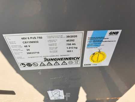 Elektro 3 Rad 2020  Jungheinrich EFG 218 Baujahr 2020 / Stunden 10685 HH 3100 (6)