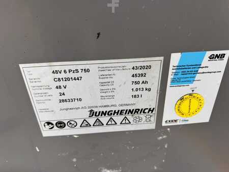 Elektro 3 Rad 2020  Jungheinrich EFG 218 Baujahr 2020 / Stunden 11273 HH 3100 (8)