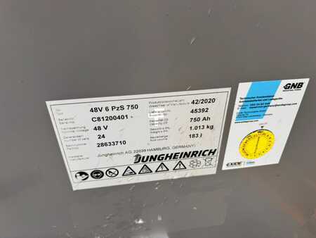 Elektro 3 Rad 2020  Jungheinrich EFG 218 Baujahr 2020 / Stunden 11827 HH 3100 (7)