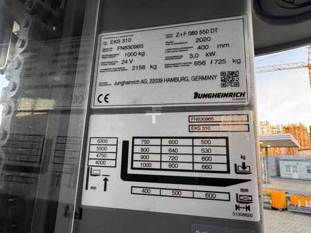 Lodret ordreplukker 2020  Jungheinrich EKS 310 Baujahr 2020/ HH 6,3M/ TOP ZUSTAND (7)