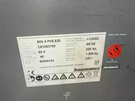 Carrelli elettrici 4 ruote 2022  Jungheinrich EFG 430k Baujahr 2022/ Stunden 6470 Akku 2022 (8)