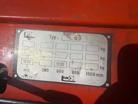 Horizontal-Kommissionierer 1995  Linde  L 12 Baujahr 1995 Akku 2005 Ladegerät Integriert (6)