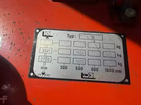Horizontal-Kommissionierer 1995  Linde  L 16 Baujahr 1995 Akku 2014 HH 3341 Stunden 924 (4)