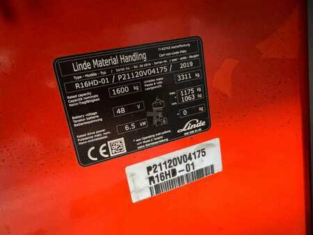 Rækketruck 2019  Linde R 16HD-01 Baujahr 2019/ HH 11,50M /Kamera/TOP ZUSTAND (6)