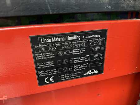 Linde L 14 AP Baujahr 2009/ Stunden  5167/ HH 2,93M/ Initialhub
