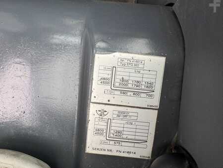 Elektro 4 Rad 2011  Jungheinrich EFG 320 Baujahr 2011 /Triplex/Std.1532/Akku 2017 (8)