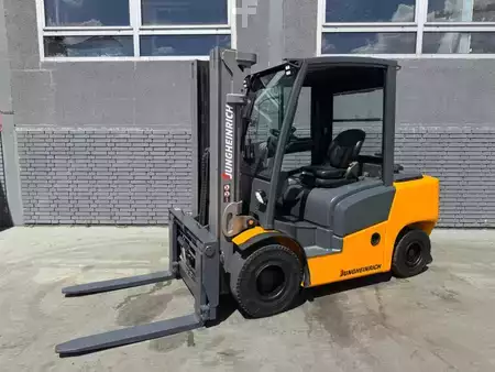 Carretilla elevadora diésel 2015  Jungheinrich DFG 430 Baujahr 2015 / Stunden 10680 HH 4,4M (4)