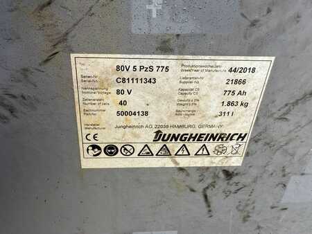 Elektro čtyřkolový VZV 2016  Jungheinrich EFG 540ks Baujahr 2016/Kabine /Akku 2018 /3-4Ventil (7)