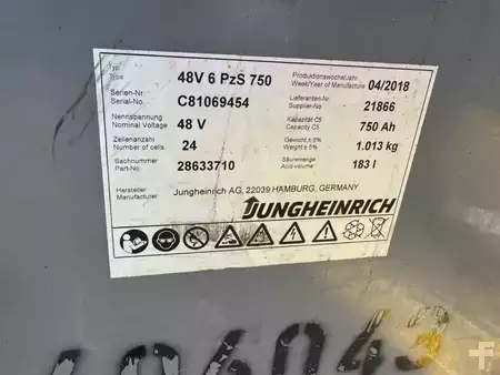 Elektrisk- 4 hjul 2018  Jungheinrich EFG 320 Baujahr 2018 / Vollkabine Triplexmast (6)