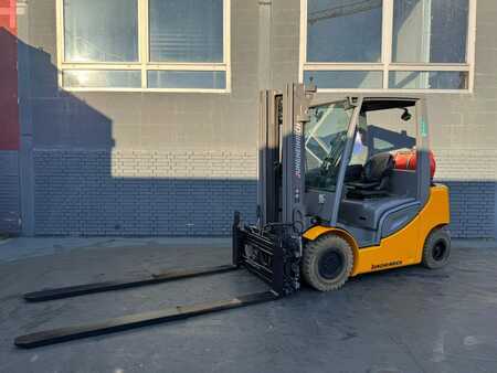 Carretilla elevadora GLP 2019  Jungheinrich TFG 425s Baujahr 2019/HH 5,0M/Schubgabel/ Triplex (1)