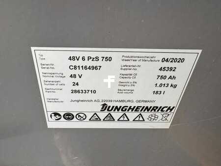 Elektro 3 Rad 2020  Jungheinrich EFG 220 Baujahr 2020 /Triplex/Kabine Akku 2020 (8)