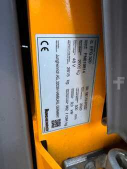 Elektromos 4 kerekű 2020  Jungheinrich EFG 320 Baujahr 2020 /Kabine/StvZo/ TOP ZUSTAND (6)