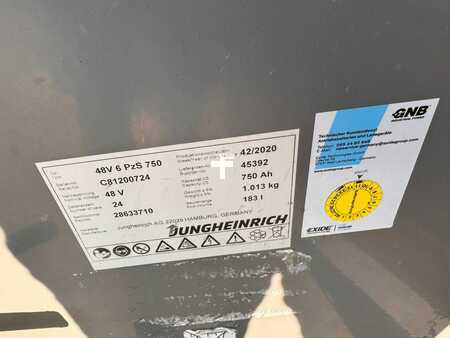 Elektro 3 Rad 2020  Jungheinrich EFG 218 Baujahr 2020 / Stunden 10240 HH 3100 (7)