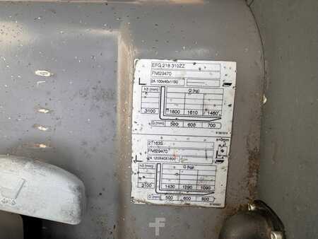 Elektro 3 Rad 2020  Jungheinrich EFG 218 Baujahr 2020 / Stunden 10240 HH 3100 (8)