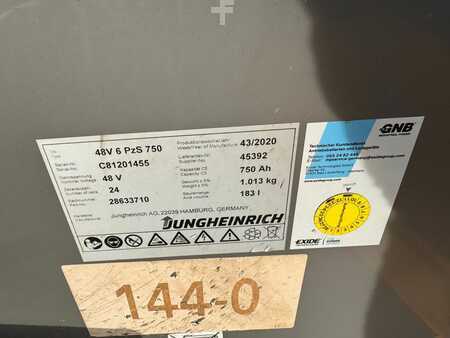 Elektro tříkolové VZV 2020  Jungheinrich EFG 218 Baujahr 2020 / Stunden 9506 HH 3100 (7)