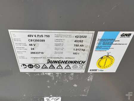 Elektro 3 Rad 2020  Jungheinrich EFG 218 Baujahr 2020 / Stunden 11801 HH 3100 (6)