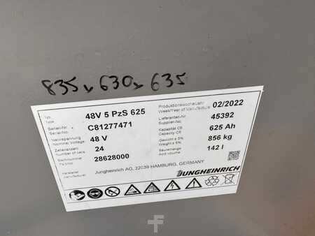 Elektro čtyřkolový VZV 2022  Jungheinrich EFG 316k Baujahr 2022 / Stunden 1919 NEUWERTIG (9)