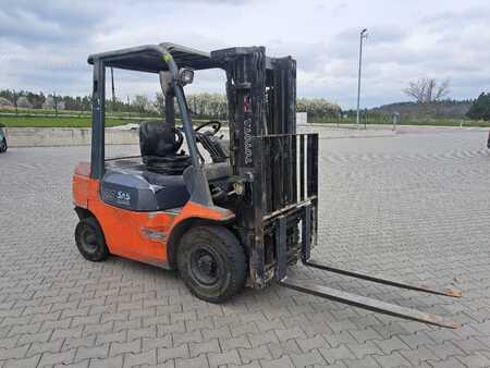 Carretilla elevadora diésel 2002  Toyota 62-7FDF25 (5)