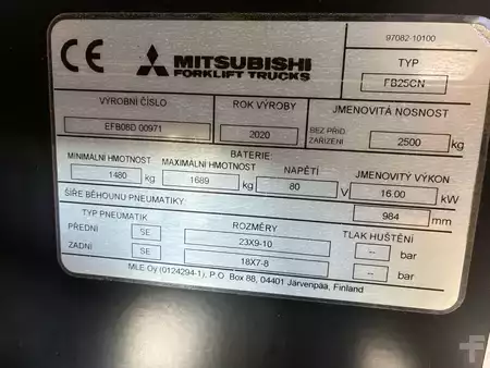 Elektromos 4 kerekű 2021  Mitsubishi FB25CN (3)