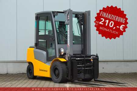 Dieseltruck 2017  Jungheinrich DFG425 - RAVAS Waage - Zinkenverstellung (1)