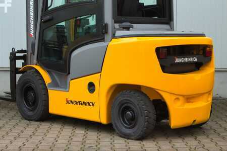 Dieseltruck 2017  Jungheinrich DFG425 - RAVAS Waage - Zinkenverstellung (7)