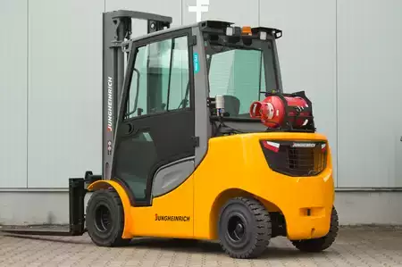 LPG VZV 2019  Jungheinrich TFG435s 3,5t Kabine Zinkenversteller UVV Kabine (15)