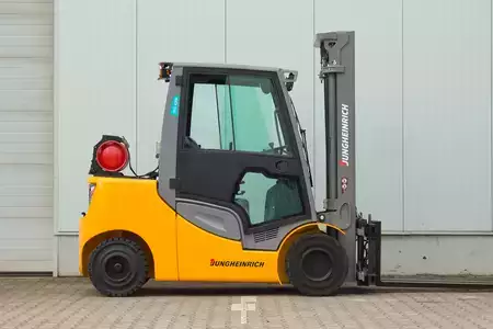 LPG VZV 2019  Jungheinrich TFG435s 3,5t Kabine Zinkenversteller UVV Kabine (16)