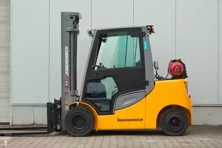 LPG VZV 2019  Jungheinrich TFG435s 3,5t Kabine Zinkenversteller UVV Kabine (22)