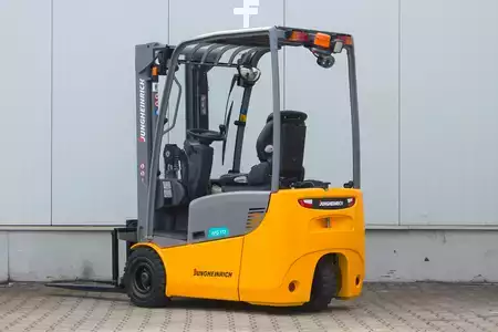 Elektro 3 Rad 2020  Jungheinrich EFG113 Freihub 3m Elektro UVV (14)