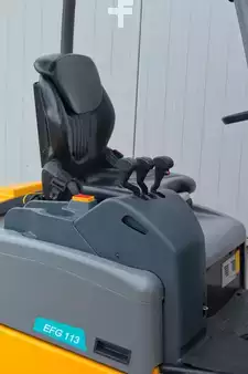 Elektro 3 Rad 2020  Jungheinrich EFG113 Freihub 3m Elektro UVV (2)