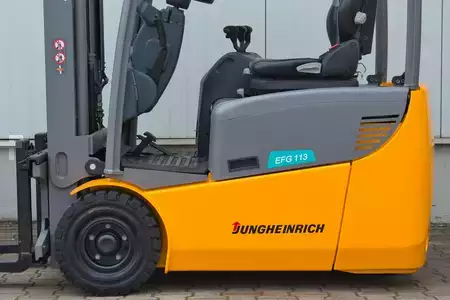 Elektro 3 Rad 2020  Jungheinrich EFG113 Freihub 3m Elektro UVV (22)