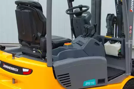 Elektro 3 Rad 2020  Jungheinrich EFG113 Freihub 3m Elektro UVV (25)