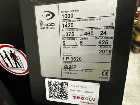 Konténerszállítók 2018  Crown LP 3500 (6)