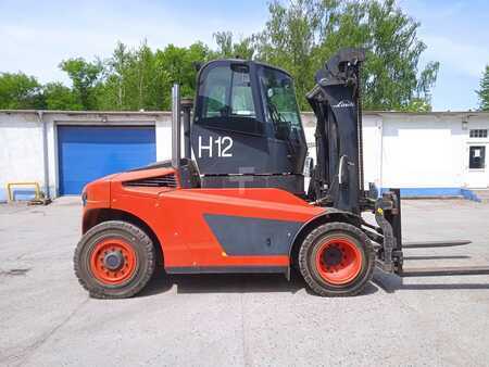 Carretilla elevadora diésel 2014  Linde H120 (2)