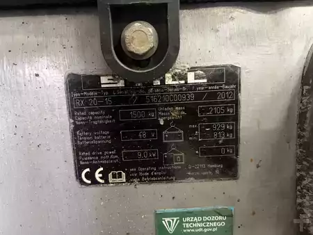 Elektryczne 3-kołowe  Still RX 20-15 (8)