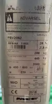 Máquinas de plataforma elétrica 2018 Mitsubishi PBV20N2 (4)
