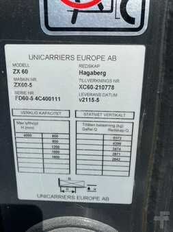 Dízel targoncák 2020  Unicarriers DX60-5 (13)