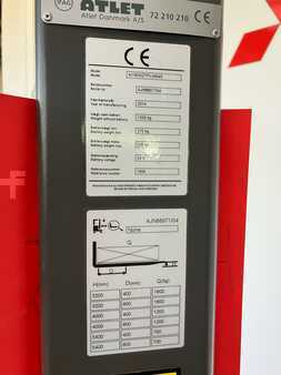 Apilador conductor incorporado 2014  Atlet AJN160 (4)