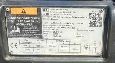 Sähkö - 4 pyör 2020  Hyster J 1.6 XN (6)