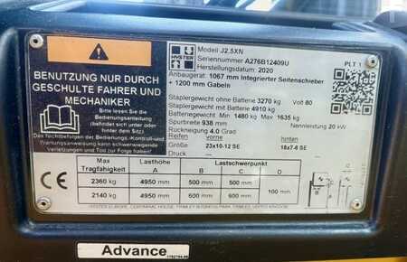 Elektro 4 Rad  Hyster J 2.5 XN (7)